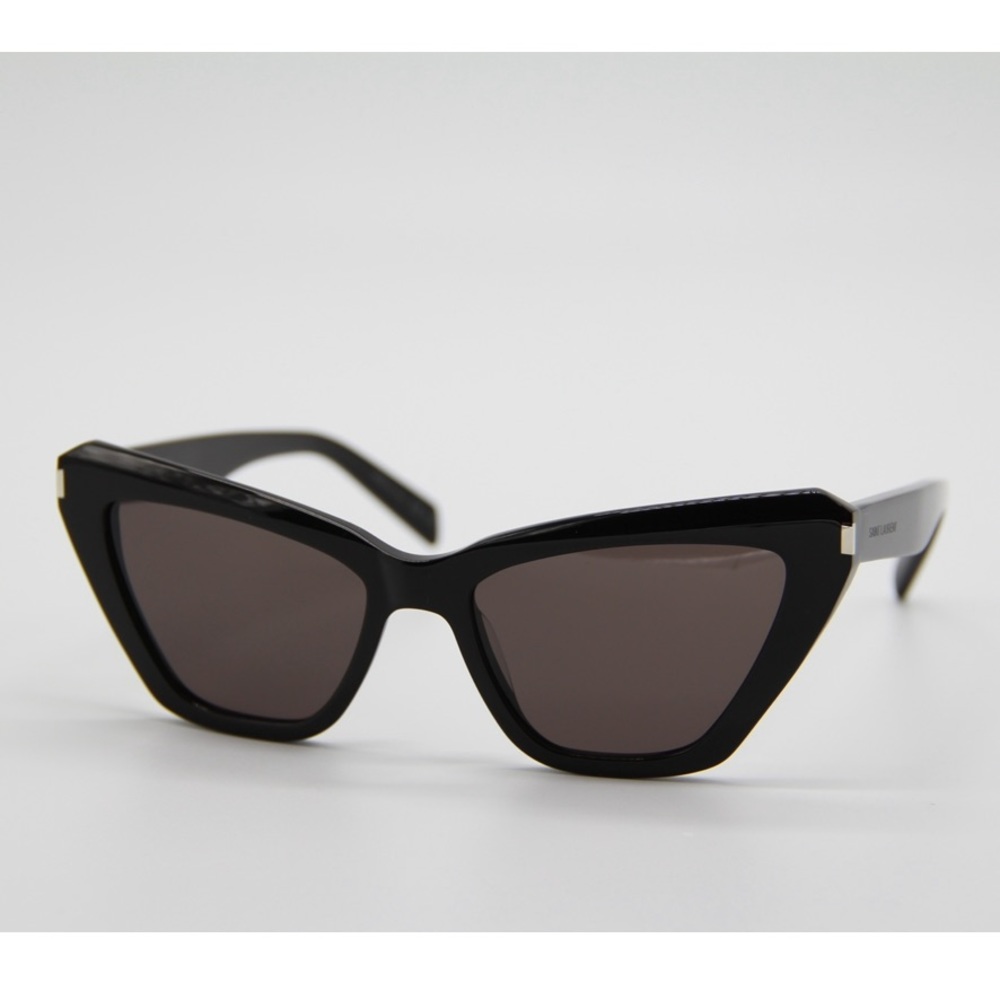 NEW SAINT LAURENT SL466 001 BLACK CAT EYE FRAME SUNGLASSES SAINT LAURENT - Picture 5 of 12